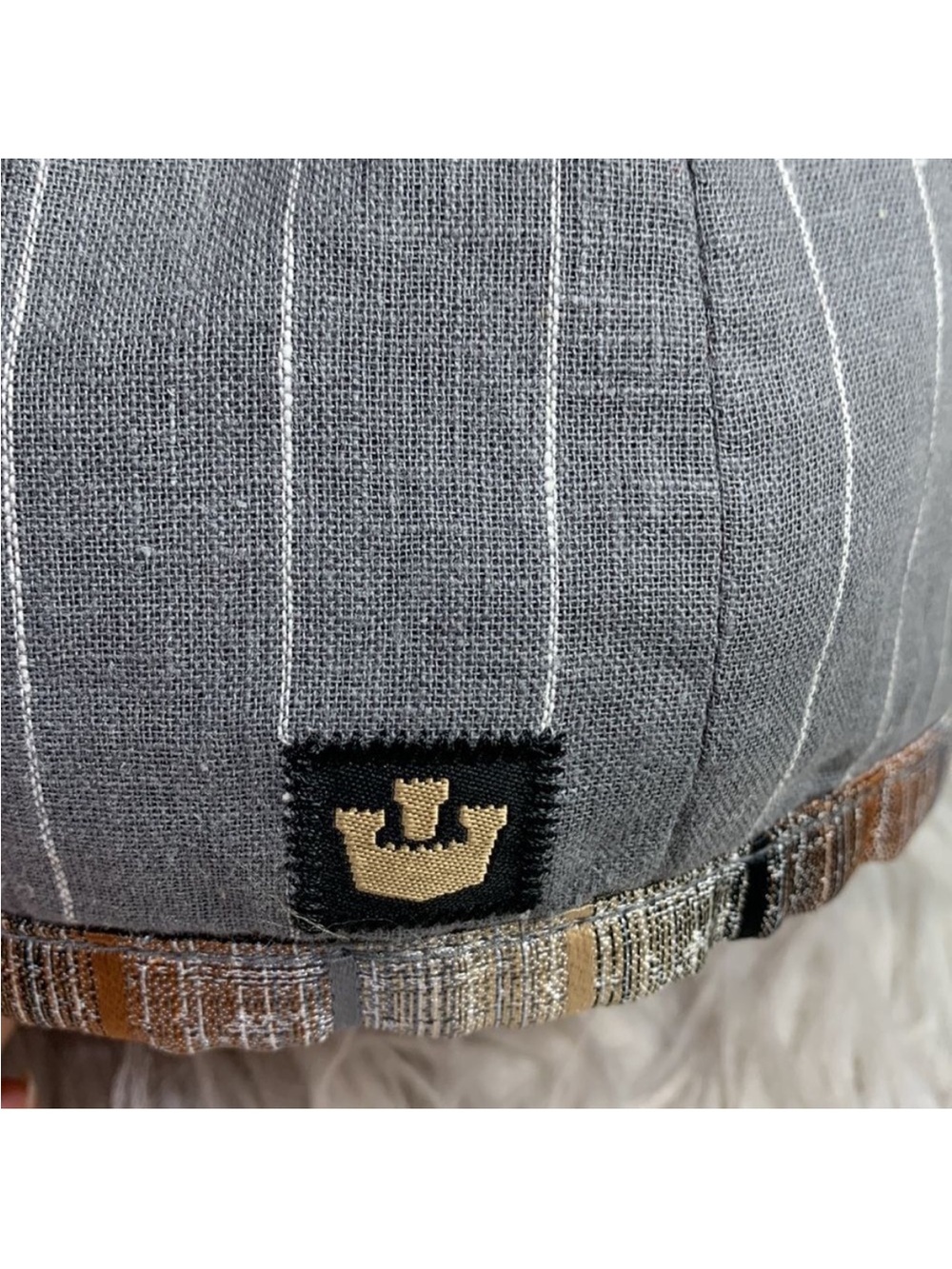 GOORIN BROS Cloche Schoolgirl Cabbie Hat Newsboy Linen Blend Ms Juliet Size XS - Picture 6 of 11